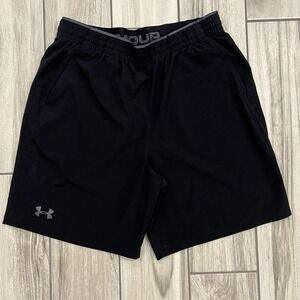 Under Armour MEN'S Basketball Shorts Black Size L